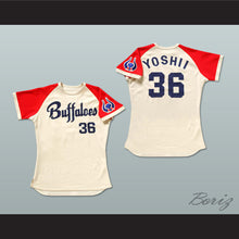 Load image into Gallery viewer, Yoshii 36 Orix Buffaloes Baseball Jersey