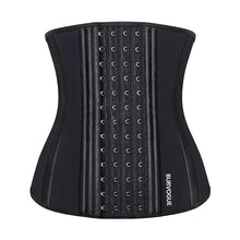 Load image into Gallery viewer, Burvogue Women's Underbust Latex Waist Trainer Corset Hourglass Double Steel Bone Waist Control Corset Slimming Underwear Shaper