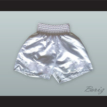 Load image into Gallery viewer, James &#39;Buster&#39; Douglas White Boxing Shorts