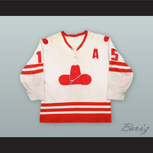 Load image into Gallery viewer, Butch Deadmarsh 15 Calgary Cowboys White Hockey Jersey
