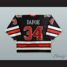 Load image into Gallery viewer, Byron Dafoe 34 Portland Pirates Black Hockey Jersey