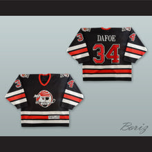 Load image into Gallery viewer, Byron Dafoe 34 Portland Pirates Black Hockey Jersey
