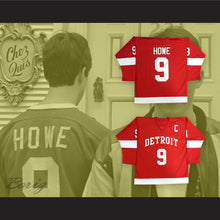 Load image into Gallery viewer, Cameron Frye Gordie Howe 9 Detroit Alternate Hockey Jersey