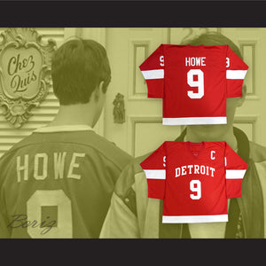 Cameron Frye Gordie Howe 9 Detroit Alternate Hockey Jersey