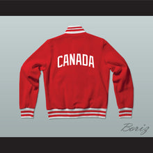 Load image into Gallery viewer, Canada Varsity Letterman Jacket-Style Sweatshirt