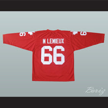 Load image into Gallery viewer, Mario Lemieux 66 Canada Cup Red Hockey Jersey