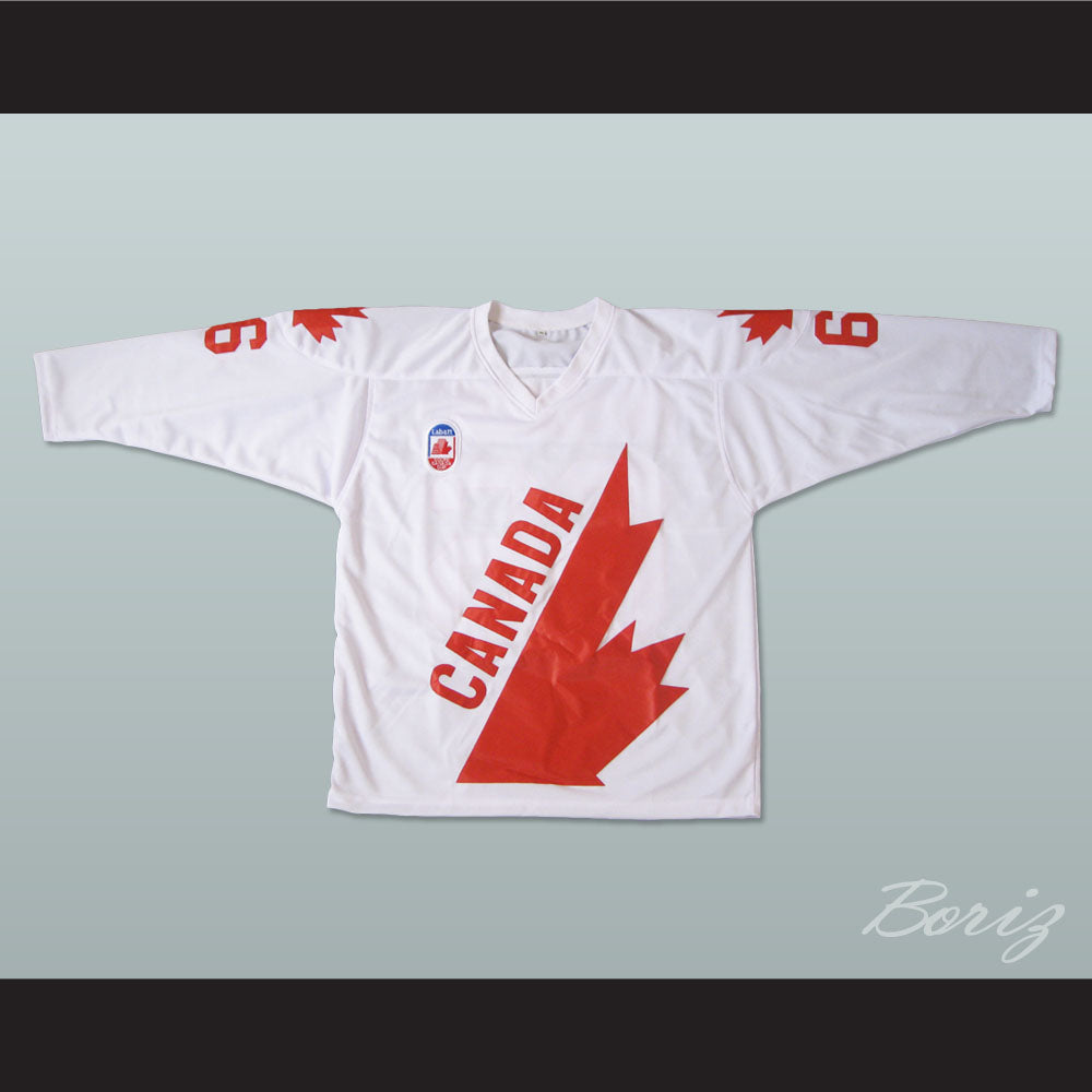 Mario Lemieux 66 Canada Cup White Hockey Jersey