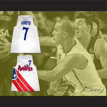 Load image into Gallery viewer, Carlos Arroyo 7 Puerto Rico White Basketball Jersey