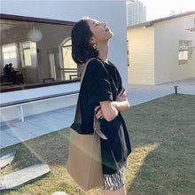 Load image into Gallery viewer, CBAFU 6 colors women T-shirts short sleeve casual loose bottoming solid female basic tops ladies tee shirt summer new P849
