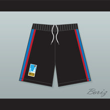Load image into Gallery viewer, Juwanna Mann Charlotte Beat Home Basketball Shorts with UBA Patch