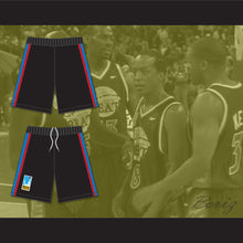 Load image into Gallery viewer, Juwanna Mann Charlotte Beat Home Basketball Shorts with UBA Patch