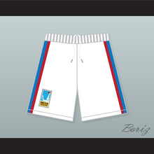 Load image into Gallery viewer, Juwanna Mann Charlotte Beat Away Basketball Shorts with UBA Patch
