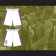 Load image into Gallery viewer, Juwanna Mann Charlotte Beat Away Basketball Shorts with UBA Patch