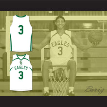 Load image into Gallery viewer, CJ McCollum 3 GlenOak High School Golden Eagles White Basketball Jersey