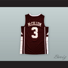 Load image into Gallery viewer, CJ McCollum 3 Lehigh Mountain Hawks Brown Basketball Jersey