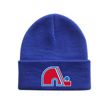 Load image into Gallery viewer, COLDOUTDOOR free shipping high quality winter knitted warm caps hats with a logo for quebec ice hockey fans Men Women cheap