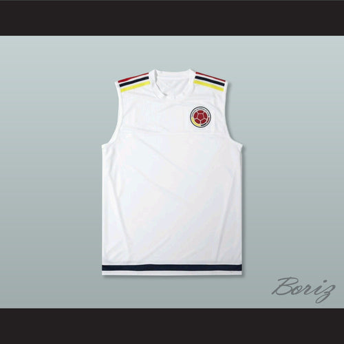 Colombia White Football Soccer Jersey