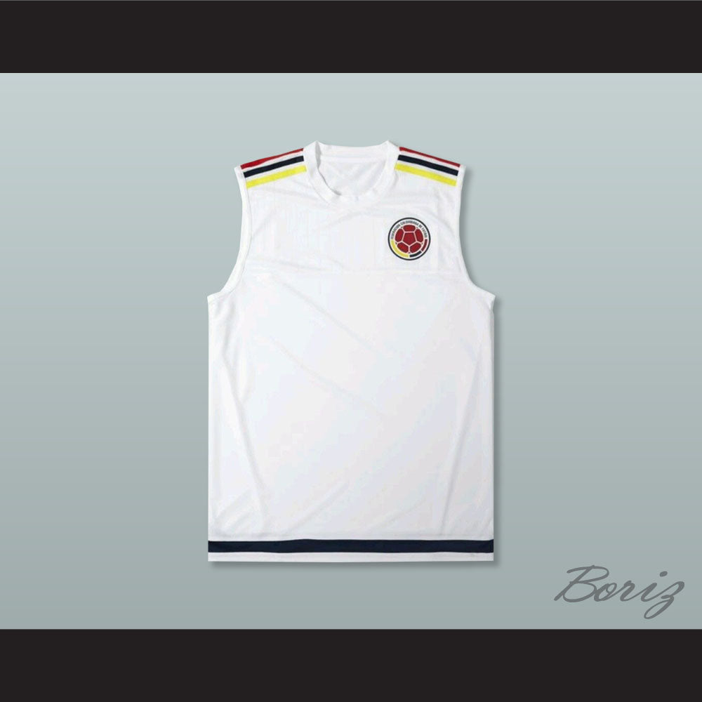 Colombia White Football Soccer Jersey