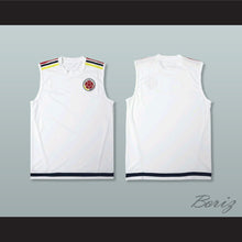Load image into Gallery viewer, Colombia White Football Soccer Jersey