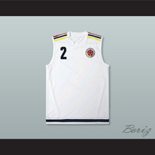 Load image into Gallery viewer, Pablo Escobar 2 Colombia White Football Soccer Jersey