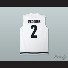 Load image into Gallery viewer, Pablo Escobar 2 Colombia White Football Soccer Jersey
