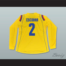 Load image into Gallery viewer, Pablo Escobar 2 Colombia Home Long Sleeve Football Soccer Jersey
