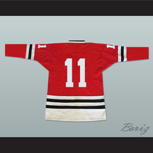 Load image into Gallery viewer, Columbus Owls IHL Red Hockey Jersey