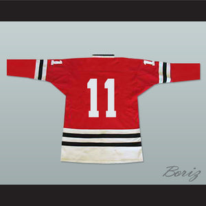 Columbus Owls IHL Red Hockey Jersey