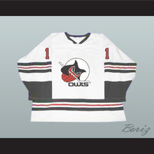 Load image into Gallery viewer, Columbus Owls IHL White Hockey Jersey