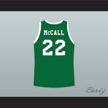 Load image into Gallery viewer, Quincy McCall 22 Crenshaw High School Green Basketball Jersey