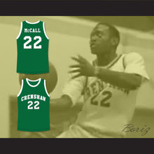 Load image into Gallery viewer, Quincy McCall 22 Crenshaw High School Green Basketball Jersey