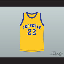 Load image into Gallery viewer, Quincy McCall 22 Crenshaw High School Yellow Basketball Jersey