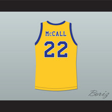 Load image into Gallery viewer, Quincy McCall 22 Crenshaw High School Yellow Basketball Jersey