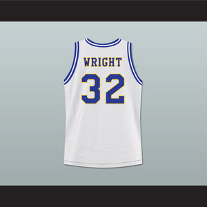 Monica Wright 32 Crenshaw High School White Basketball Jersey Love and Basketball 1