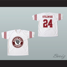 Load image into Gallery viewer, Stiles Stilinski 24 Beacon Hills Cyclones White Alternate Lacrosse Jersey