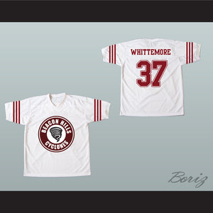 Jackson Whittemore 37 Beacon Hills Cyclones White Alternate Lacrosse Jersey