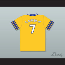 Load image into Gallery viewer, Cal Ripken Jr 7 Aberdeen High School Eagles Yellow Baseball Jersey 2