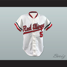 Load image into Gallery viewer, Cal Ripken Jr. 5 Rochester Red Wings White Baseball Jersey