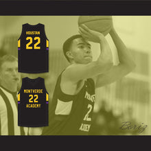 Load image into Gallery viewer, Caleb Houstan 22 Montverde Academy Eagles Black Basketball Jersey 2