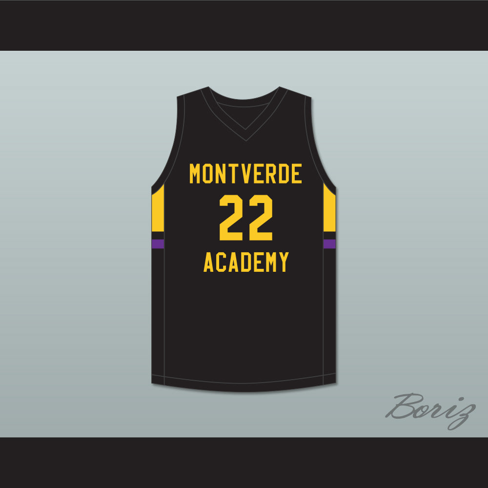Caleb Houstan 22 Montverde Academy Eagles Black Basketball Jersey 1