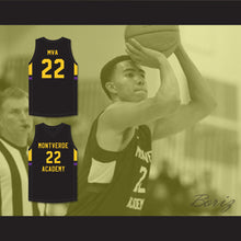 Load image into Gallery viewer, Caleb Houstan 22 Montverde Academy Eagles Black Basketball Jersey 1