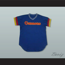 Load image into Gallery viewer, Calgary Cannons 50 Blue Baseball Jersey