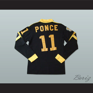 Calgary Boomers Long Sleeve Black Football Soccer Jersey