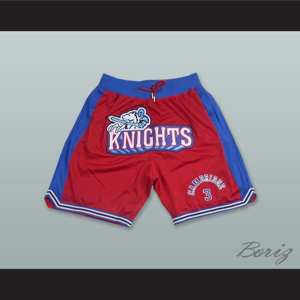 Calvin Cambridge 3 Los Angeles Knights Red Basketball Shorts