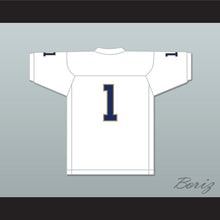 Load image into Gallery viewer, Calvin Jackson 1 Independence Community College Pirates White Football Jersey
