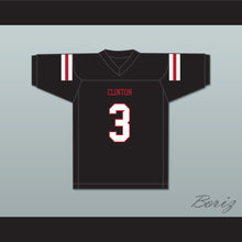 Load image into Gallery viewer, Cam Akers 3 Clinton High School Arrows Black Football Jersey 1