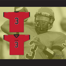Load image into Gallery viewer, Cam Akers 3 Clinton High School Arrows Red Football Jersey 1