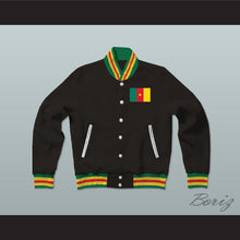 Load image into Gallery viewer, Cameroon Varsity Letterman Jacket-Style Sweatshirt