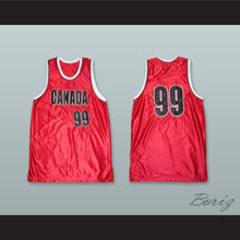 Load image into Gallery viewer, Canada 99 Red Basketball Jersey