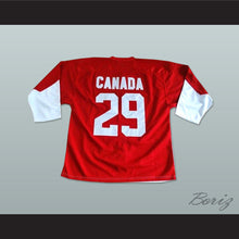 Load image into Gallery viewer, Ken Dryden 29 Canada National Team Red Hockey Jersey